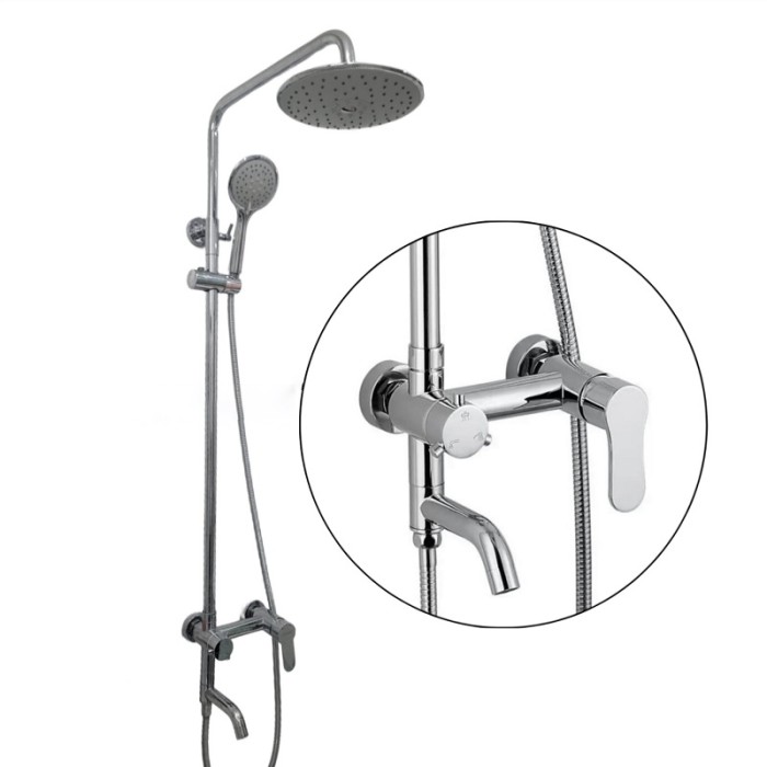 Bộ Sen Cây Nhiệt Độ Aurela SC-4310 Đồng Đánh Bóng, Sang Trọng & Bền Bỉ