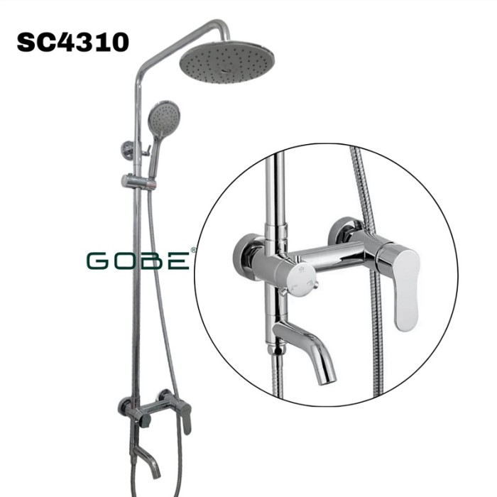 Sen Cây Tắm Đứng Gobe SC-4310 Cao Cấp - Bền Đẹp, Ưu Đãi Hấp Dẫn.