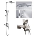 Bộ Sen Cây Vuông SC-4200 Inox 304 Sang Trọng, Bền Bỉ, Chống Gỉ Sét, Chính Hãng, Giá Tốt