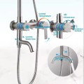 Sen Cây Tắm Đứng Gobe SC-4310 Cao Cấp - Bền Đẹp, Ưu Đãi Hấp Dẫn.