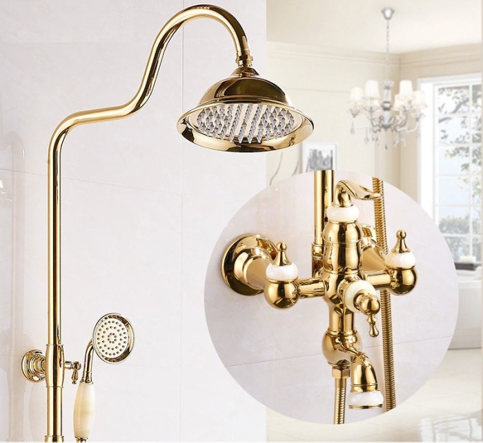 Sen Cây Mạ Vàng Gobe SC-4105 Chính Hãng,Thiết Kế Hiện Đại, Bền Đẹp, Sang Trọng Cho Phòng Tắm