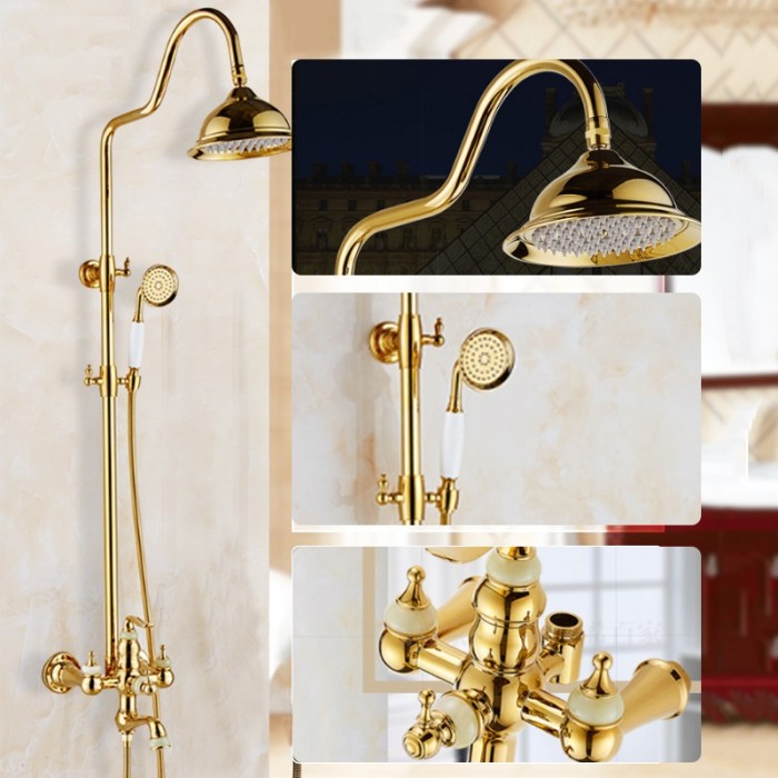 Sen Cây Mạ Vàng Gobe SC-4105 Chính Hãng,Thiết Kế Hiện Đại, Bền Đẹp, Sang Trọng Cho Phòng Tắm