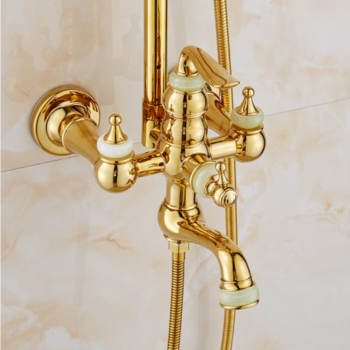 Sen Cây Mạ Vàng Gobe SC-4105 Chính Hãng,Thiết Kế Hiện Đại, Bền Đẹp, Sang Trọng Cho Phòng Tắm