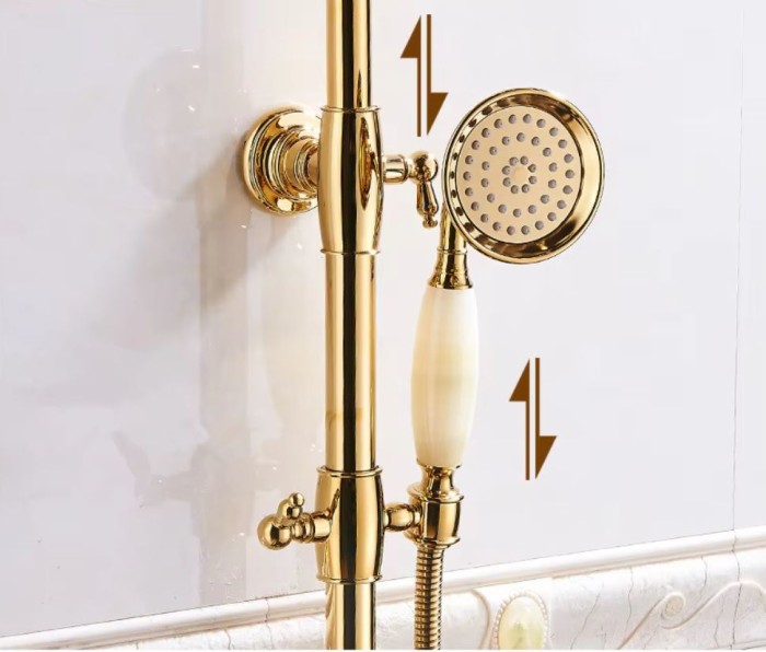 Sen Cây Mạ Vàng Gobe SC-4105 Chính Hãng,Thiết Kế Hiện Đại, Bền Đẹp, Sang Trọng Cho Phòng Tắm