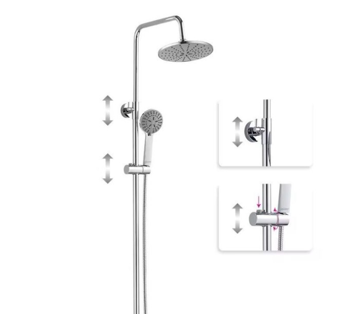 Sen Cây Nóng Lạnh GOBE SC-4120 Hợp Kim Đồng Mạ Crom Cao Cấp, Bền Đẹp, Bảo Hành 5 Năm.
