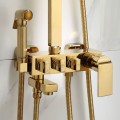 Cây sen tắm đứng, Bộ sen cây nhiệt độ Aurela SC-4425 Chất Liệu Đồng Nguyên Khối – Vững Chắc và Bền Bỉ Theo Thời Gian