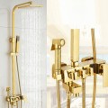 Cây sen tắm đứng, Bộ sen cây nhiệt độ Aurela SC-4425 Chất Liệu Đồng Nguyên Khối – Vững Chắc và Bền Bỉ Theo Thời Gian