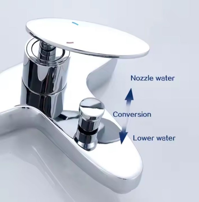 Bộ Sen Tắm Nhiệt Độ SLV-4005 Hợp Kim Đồng Đánh Bóng, Sang Trọng Cho Biệt Thự & Khách Sạn.