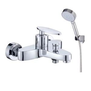 Bộ Sen Tắm Nhiệt Độ SLV-4005 Hợp Kim Đồng Đánh Bóng, Sang Trọng Cho Biệt Thự & Khách Sạn.