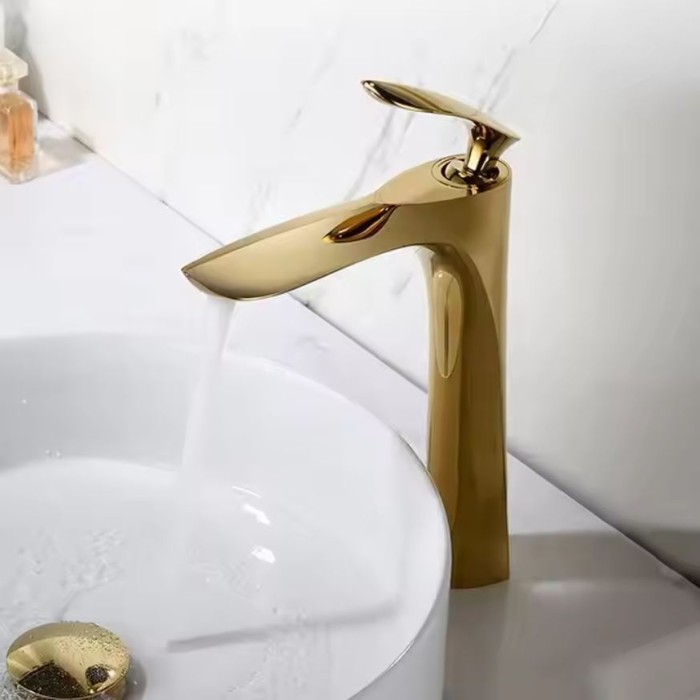 Vòi Rửa Mặt Lavabo Chậu Cao V-5825V Vòi Rửa Mặt Đặt Bàn Sang Trọng, Đẳng Cấp Khách Sạn.