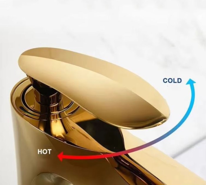 Vòi Rửa Mặt Lavabo Chậu Cao V-5825V Vòi Rửa Mặt Đặt Bàn Sang Trọng, Đẳng Cấp Khách Sạn.