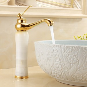 Vòi lavabo rửa mặt chậu cao V-5920T sang trọng, nâng tầm không gian phòng tắm.