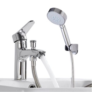 Bộ Vòi Chậu Lavabo Kết Hợp Sen Tắm Nóng Lạnh SLV-4010 Chất Liệu Inox 304 Nguyên Khối Bền Bỉ Theo Năm Tháng.