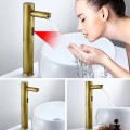 Vòi Chậu Cảm Ứng V-5730 Đúc Đồng Thau Nguyên Khối Chống Oxy Hóa, Công Nghệ Hiện Đại, Tiết Kiệm Nước.