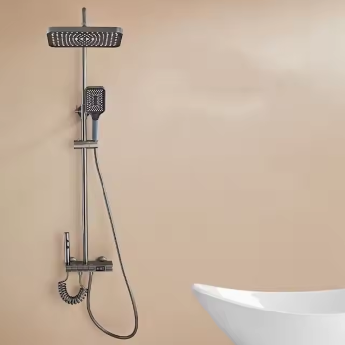 Bộ Vòi Sen 315V Cao Cấp - Công Nghệ 4 Nút Điều Khiển & Màn Hình LED Thông Minh
