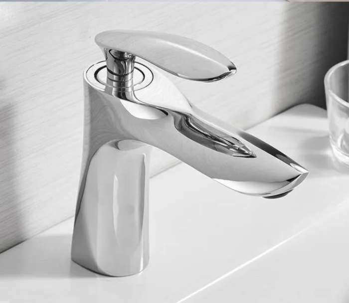 Vòi Nước Bồn Rửa Mặt Lavabo Gobe V-5405 - Thiết kế lá liễu thanh lịch, nét đẹp sang trọng cho không gian phòng tắm đẳng cấp