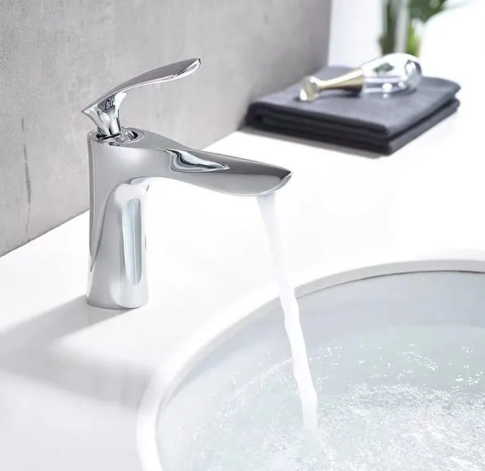 Vòi Nước Bồn Rửa Mặt Lavabo Gobe V-5405 - Thiết kế lá liễu thanh lịch, nét đẹp sang trọng cho không gian phòng tắm đẳng cấp