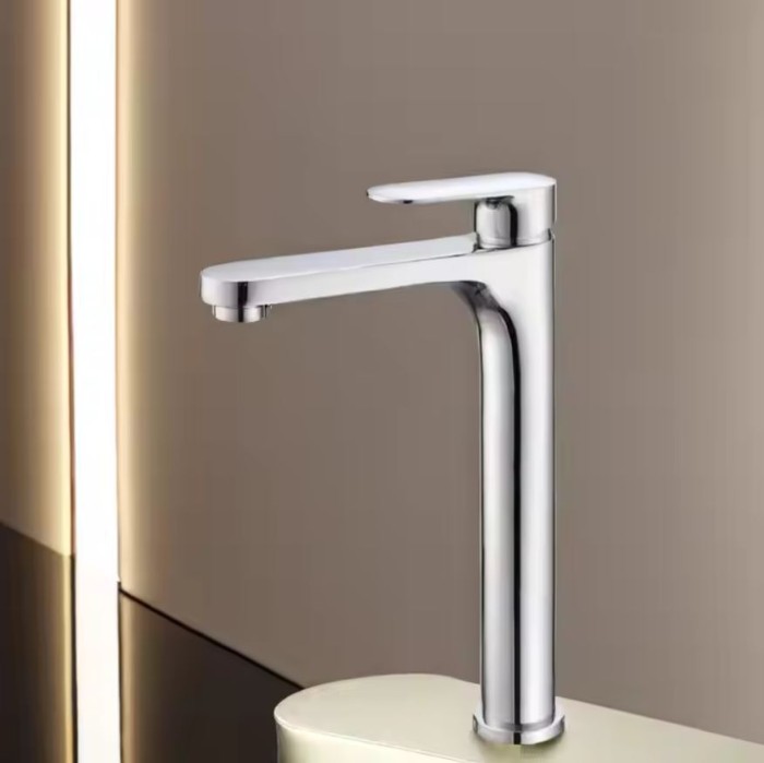 Vòi nước lavabo cao gobe V-5745 thân cao - sang trọng - thiết kế hiện đại, bền đẹp.