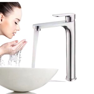 Vòi nước lavabo cao gobe V-5745 thân cao - sang trọng - thiết kế hiện đại, bền đẹp.