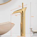 Vòi Lavabo Chậu Cao Gobe V-5945V – Vẻ Đẹp Tỏa Sáng Không Gian Phòng Tắm