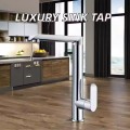Vòi nước bồn rửa mặt cao V-5810 đúc đồng nguyên khối - Chống ăn mòn, bền bỉ