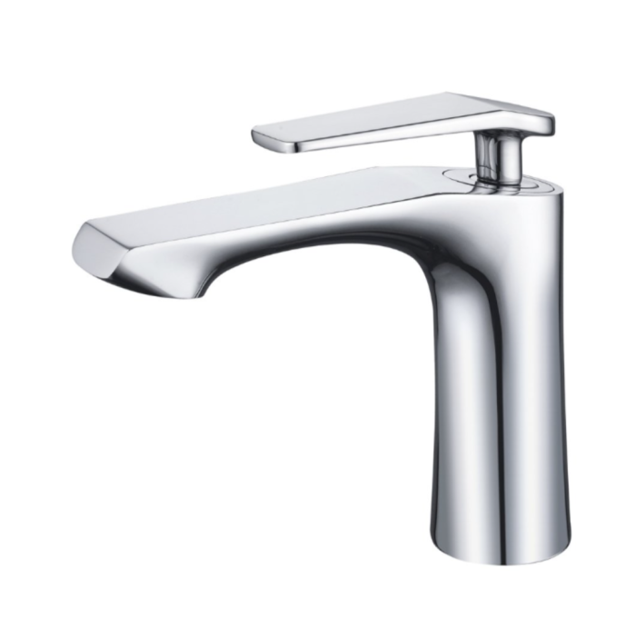 Vòi lavabo Gobe V-5420 thân thấp – tinh tế – thiết kế tối giản, bền bỉ theo thời gian.