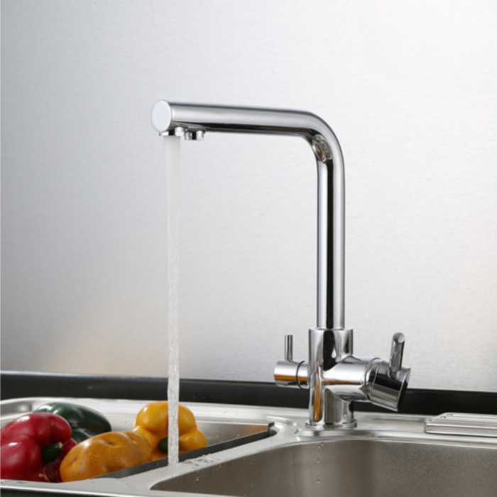 Vòi Rửa Bát 3 Đường Nước Gobe VB-3135 – Thiết Kế Thông Minh, Tích Hợp Tiện Ích, Chuẩn Chất Lượng Quốc Tế