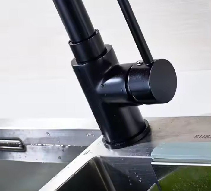 Vòi Chậu Rửa Bát Nóng Lạnh VB-3225  Inox 304 Cao Cấp, Chống Ăn Mòn, Bền Bỉ Theo Năm Tháng.