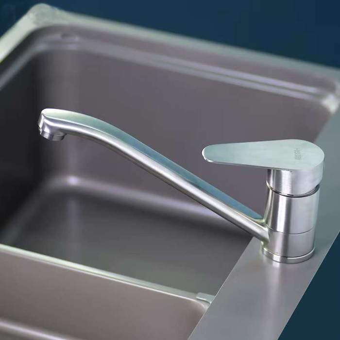Vòi Nước Rửa Bát Gobe VB-3190 Vòi Bếp Đồng Đúc Đánh Bóng Sang Trọng