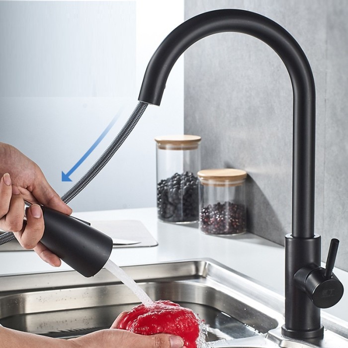 Vòi Chậu Rửa Bát Nóng Lạnh VB-3225  Inox 304 Cao Cấp, Chống Ăn Mòn, Bền Bỉ Theo Năm Tháng.