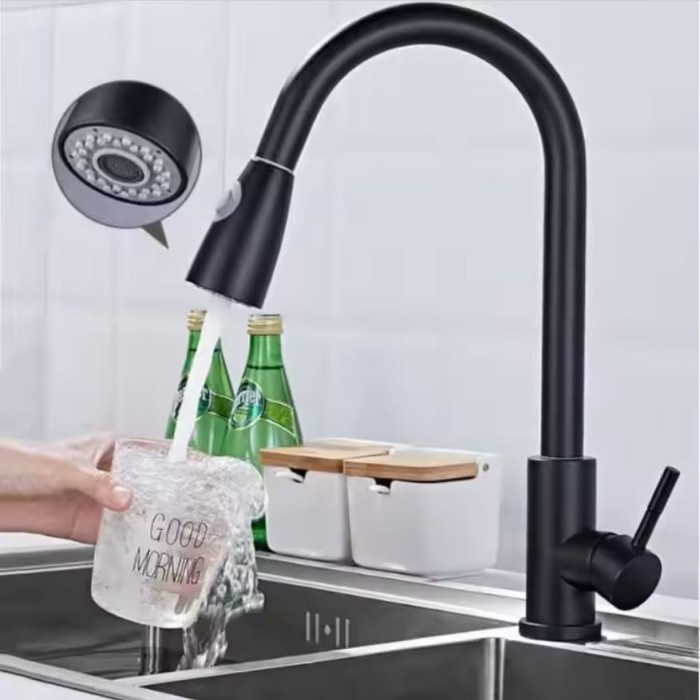 Vòi Chậu Rửa Bát Nóng Lạnh VB-3225  Inox 304 Cao Cấp, Chống Ăn Mòn, Bền Bỉ Theo Năm Tháng.