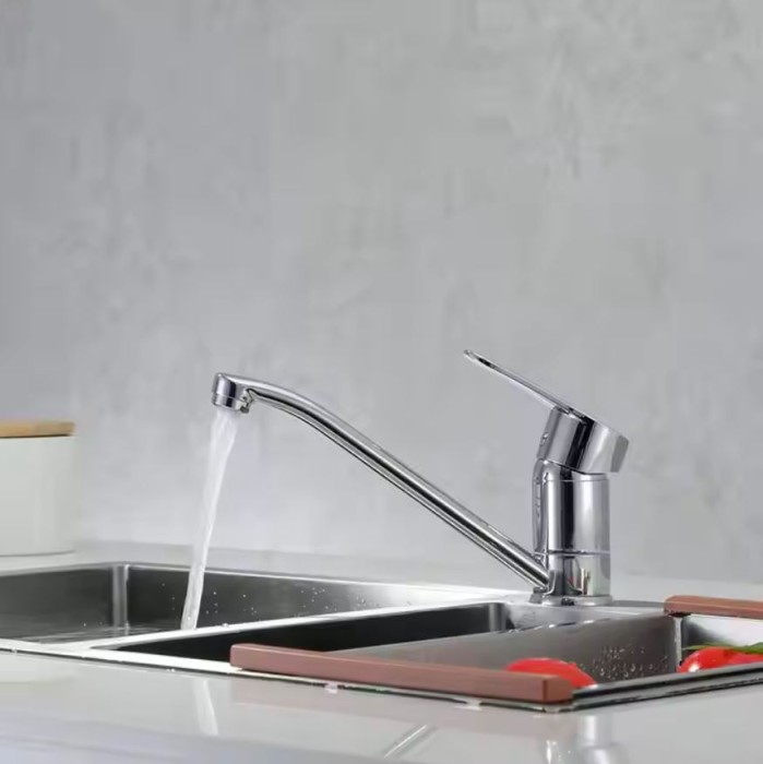 Vòi Nước Rửa Bát Gobe VB-3190 Vòi Bếp Đồng Đúc Đánh Bóng Sang Trọng