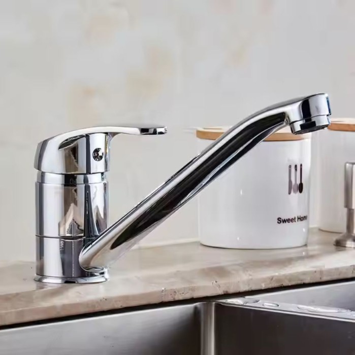 Vòi Nước Rửa Bát Gobe VB-3190 Vòi Bếp Đồng Đúc Đánh Bóng Sang Trọng