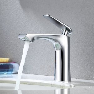 Vòi lavabo Gobe V-5420 thân thấp – tinh tế – thiết kế tối giản, bền bỉ theo thời gian.