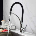 Vòi Rửa Bát Cần Cao Su Đen Gobe VB-3230 - Hiện Đại – Linh Hoạt – Bền Bỉ Theo Thời Gian