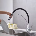 Vòi Rửa Bát Cần Cao Su Đen Gobe VB-3230 - Hiện Đại – Linh Hoạt – Bền Bỉ Theo Thời Gian
