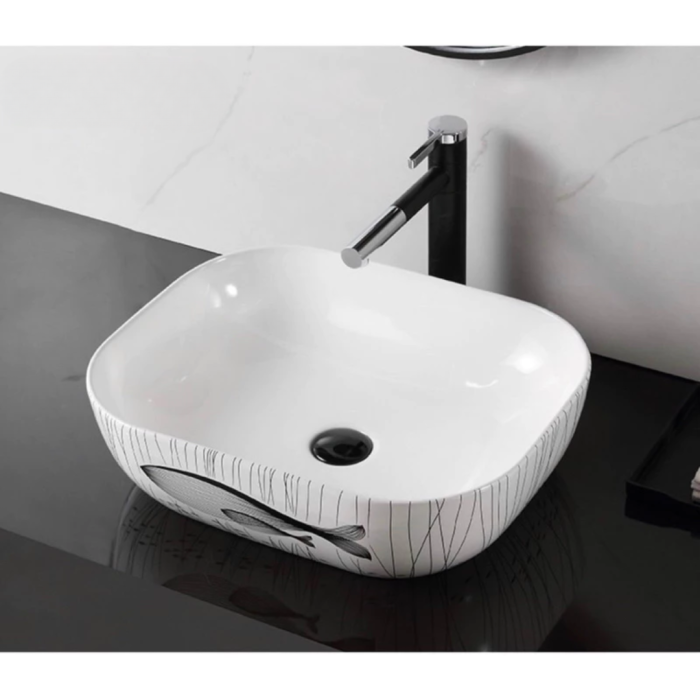 Chậu rửa dương bàn Gobe C-6510 – Mộc mạc nghệ thuật, tiện nghi đầy tinh tế