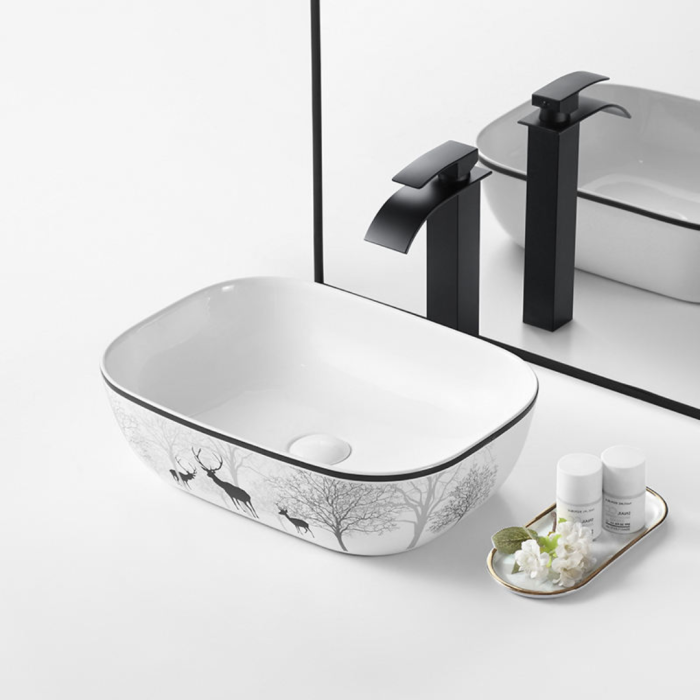 Chậu rửa dương bàn Gobe C-6530 – Tinh tế, nghệ thuật và tiện dụng