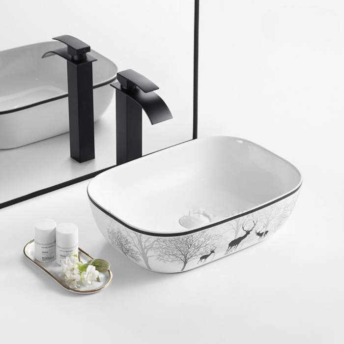 Chậu rửa dương bàn Gobe C-6530 – Tinh tế, nghệ thuật và tiện dụng