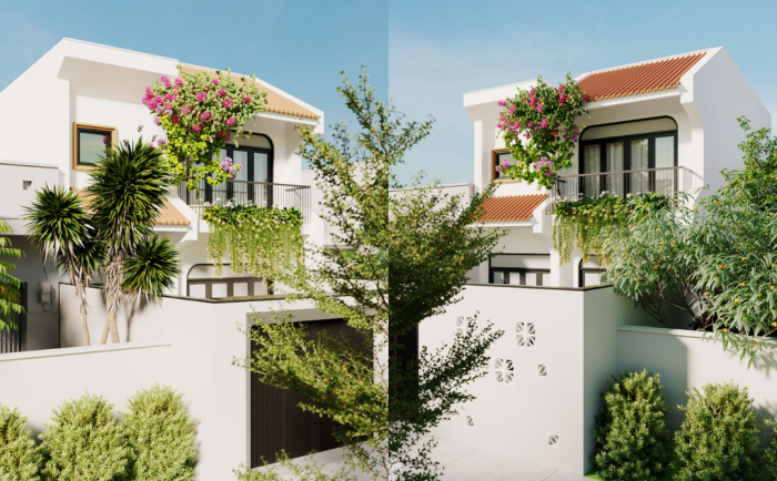 Mẫu nhà phố 2 tầng 7x12m – 3 phòng ngủ - Không gian sống tinh tế cho gia đình hiện đại