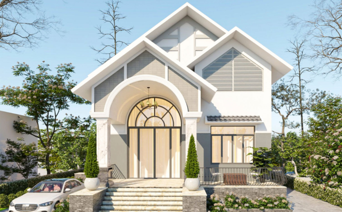 Mẫu nhà cấp 4 mái Thái 3 phòng ngủ 8x16m – Không gian sống lý tưởng cho gia đình Việt