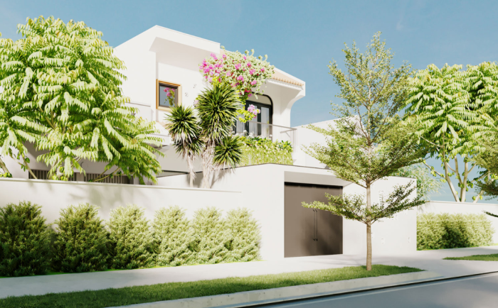 Mẫu nhà phố 2 tầng 7x12m – 3 phòng ngủ - Không gian sống tinh tế cho gia đình hiện đại