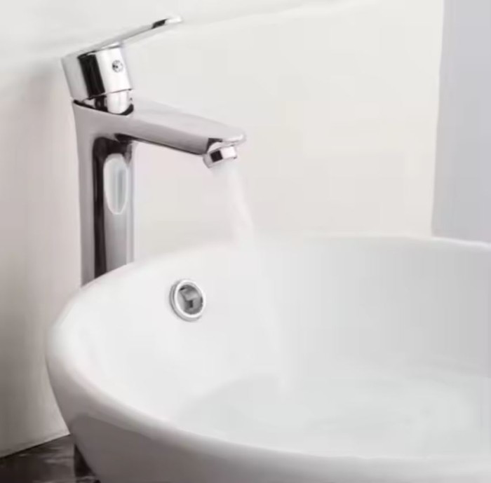 Vòi lavabo đứng V-5805 Vòi chậu rửa nóng lạnh, tiện lợi cho mọi gia đình