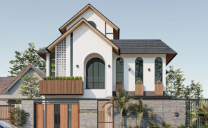 Mẫu biệt thự hiện đại 2 tầng 5 phòng ngủ 10x20m