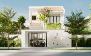 Mẫu nhà phố 2 tầng 7x12m – 3 phòng ngủ - Không gian sống tinh tế cho gia đình hiện đại