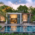 Mẫu Thiết Kế Villa 1 Tầng 2 Phòng Ngủ Có Bể Bơi – Không Gian Sống Chuẩn Resort Trong Diện Tích 60m²