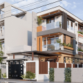 Mẫu nhà ống 3 tầng 2 mặt tiền 5x20m – Giải pháp tối ưu cho gia đình hiện đại