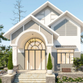 Mẫu nhà cấp 4 mái Thái 3 phòng ngủ 8x16m – Không gian sống lý tưởng cho gia đình Việt