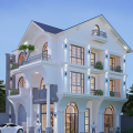 Mẫu nhà phố 3 tầng mái Thái 5 phòng ngủ 10x12m – Không gian sống đẳng cấp cho đại gia đình