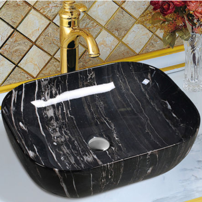 Chậu rửa dương bàn C-6595 – Vẻ đẹp hiện đại từ vân đá tự nhiên